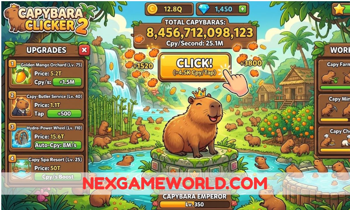 Capybara Clicker 2