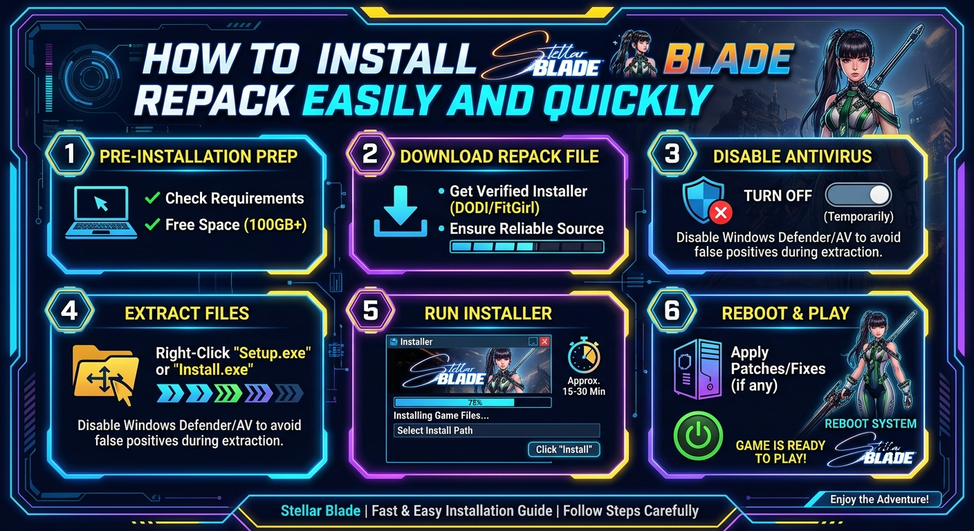 Stellar Blade Repack